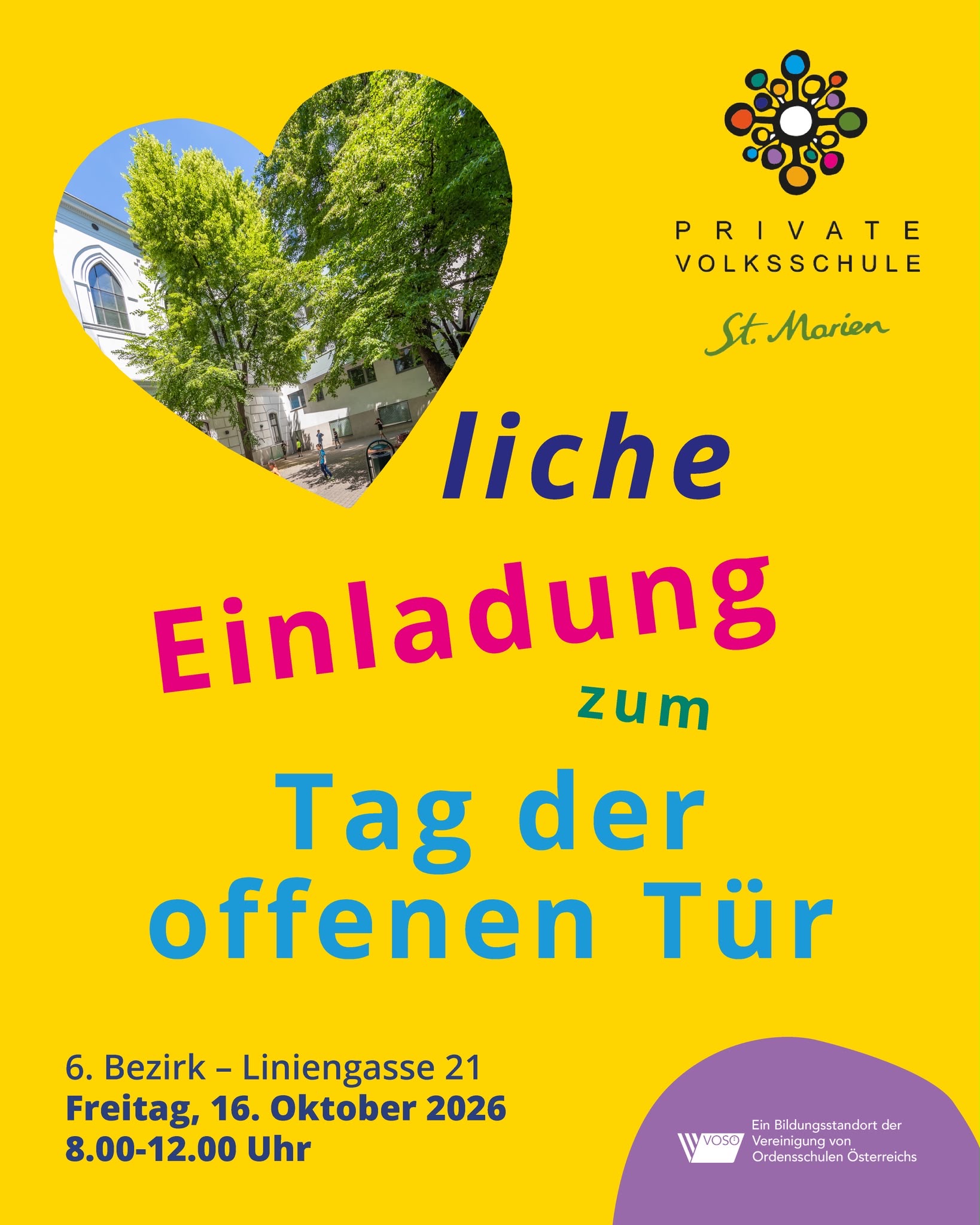 Herzliche Einladung zum Tag der offenen Tür